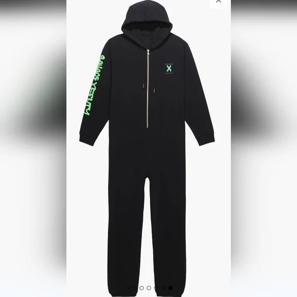 🖤💚Forever Savage Hooded Onesie💚🖤 - Picture 2 of 6